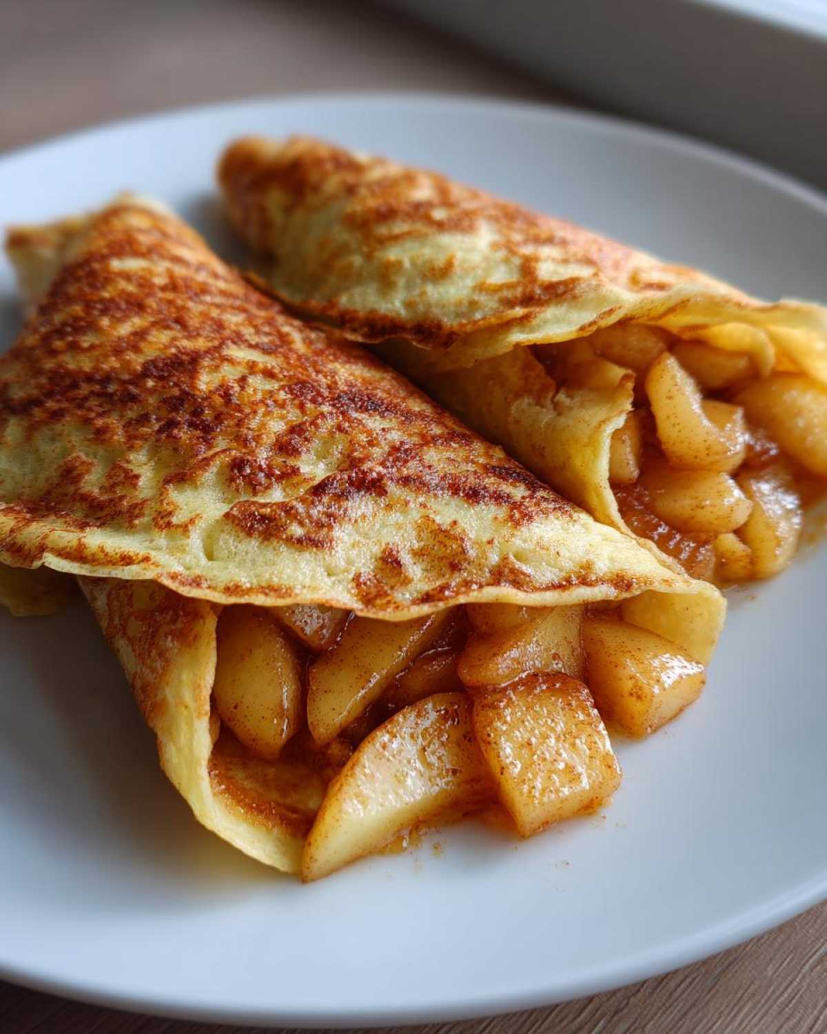 Apple Cinnamon Crepes - detail 1