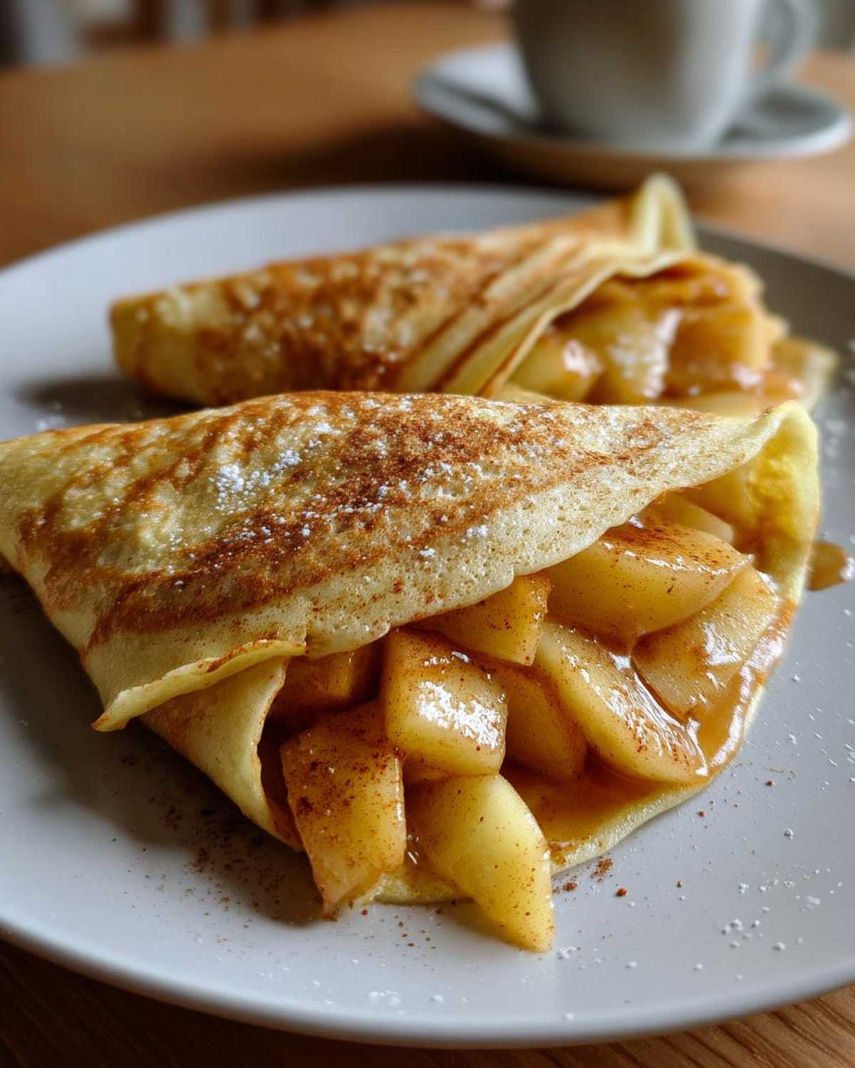 Apple Cinnamon Crepes - detail 2