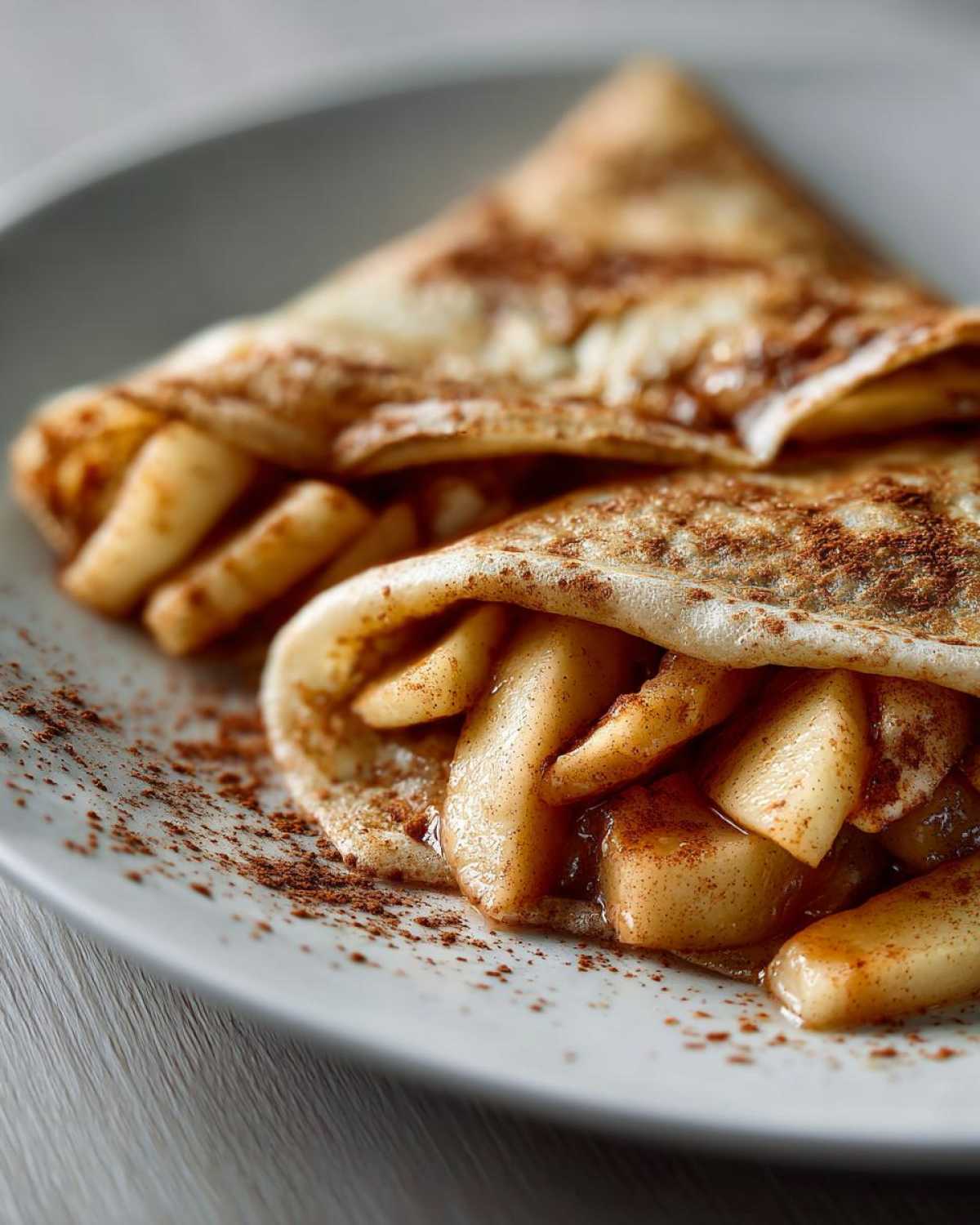 Apple Cinnamon Crepes - detail 3