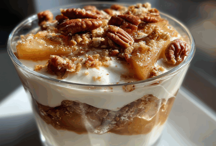 Apple Pie Yogurt Parfaits
