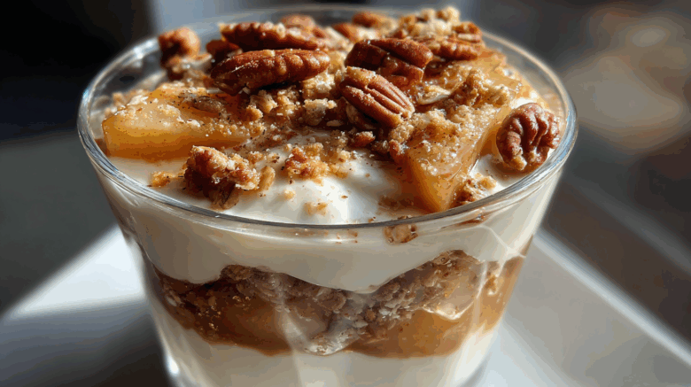 Apple Pie Yogurt Parfaits