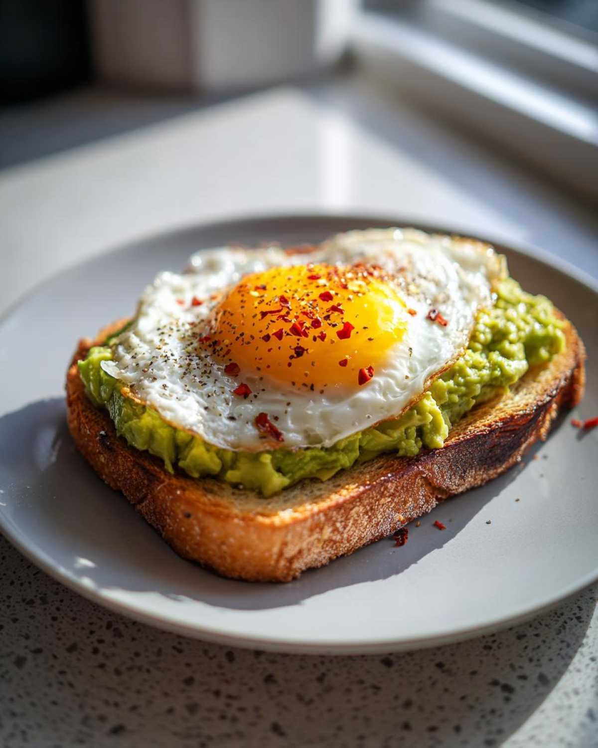 Avocado Toast with Egg - detail 2