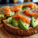 Avocado Toast with Smoked Salmon
