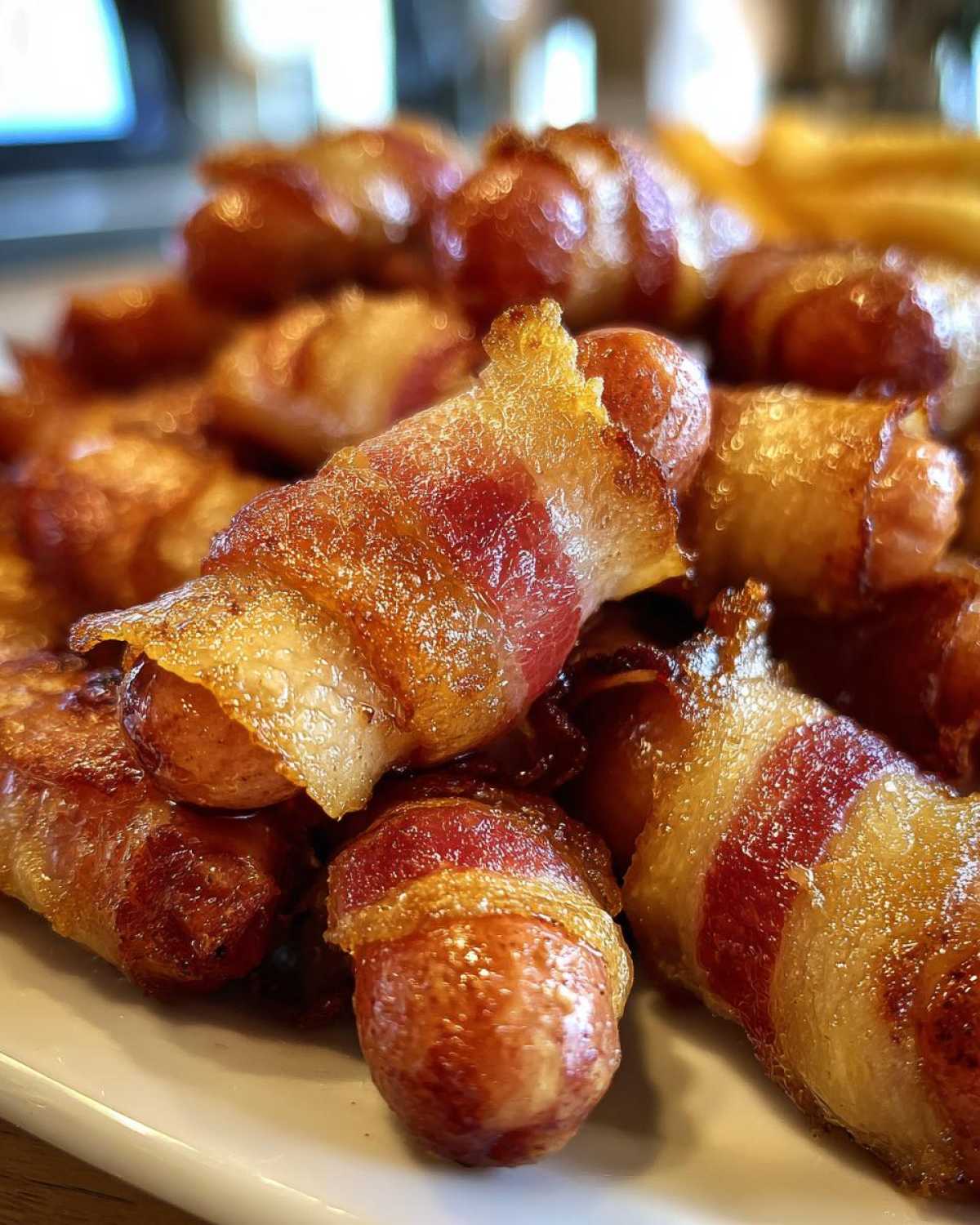 Bacon-Wrapped Little Smokies - detail 1
