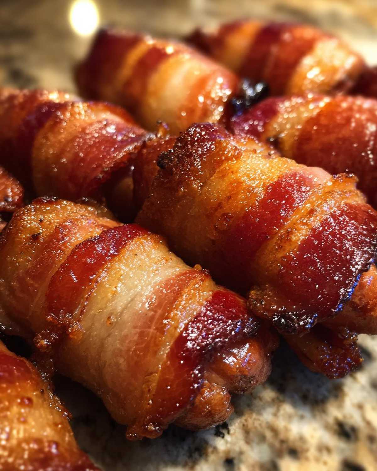 Bacon-Wrapped Little Smokies - detail 3