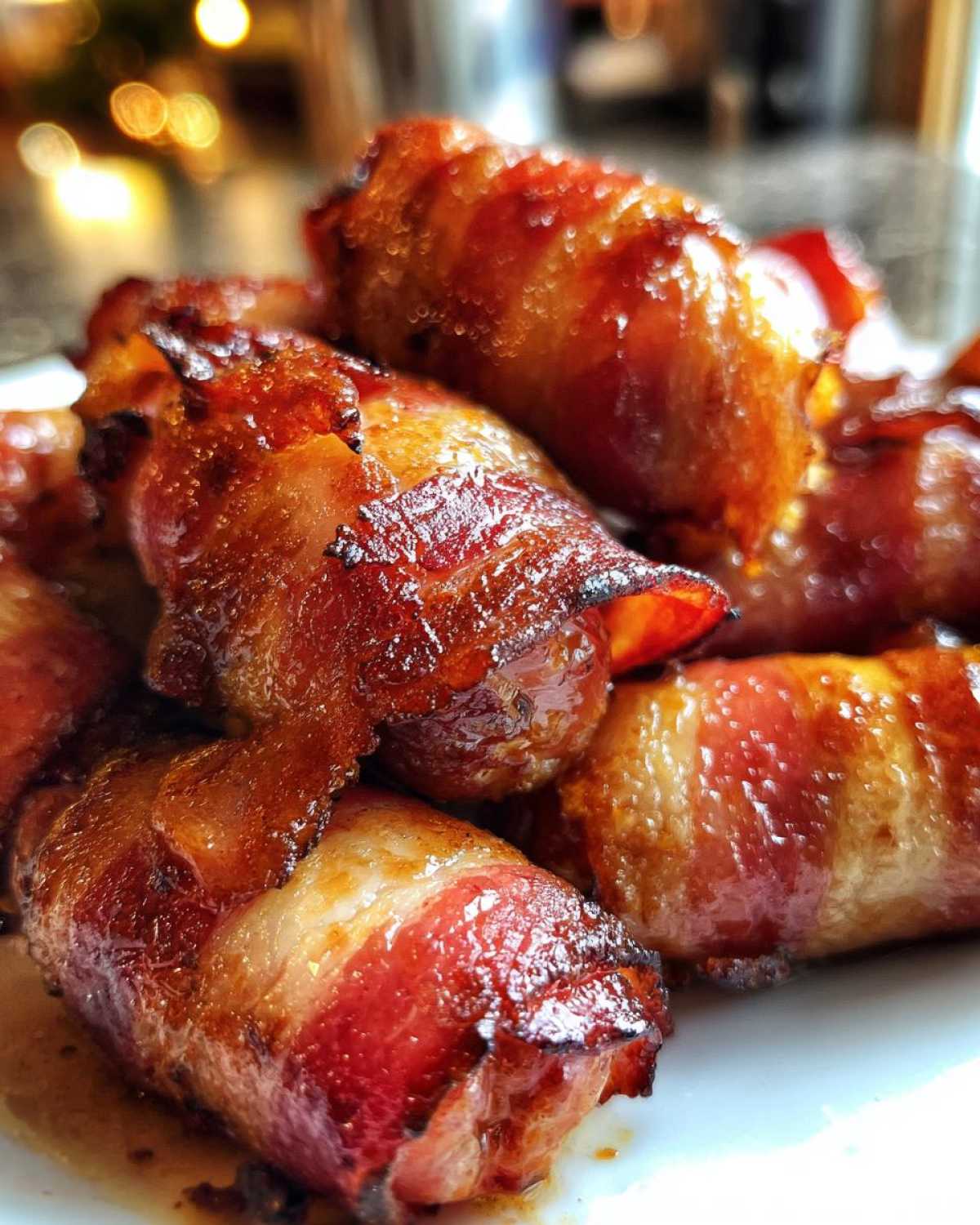 Bacon-Wrapped Little Smokies - detail 4