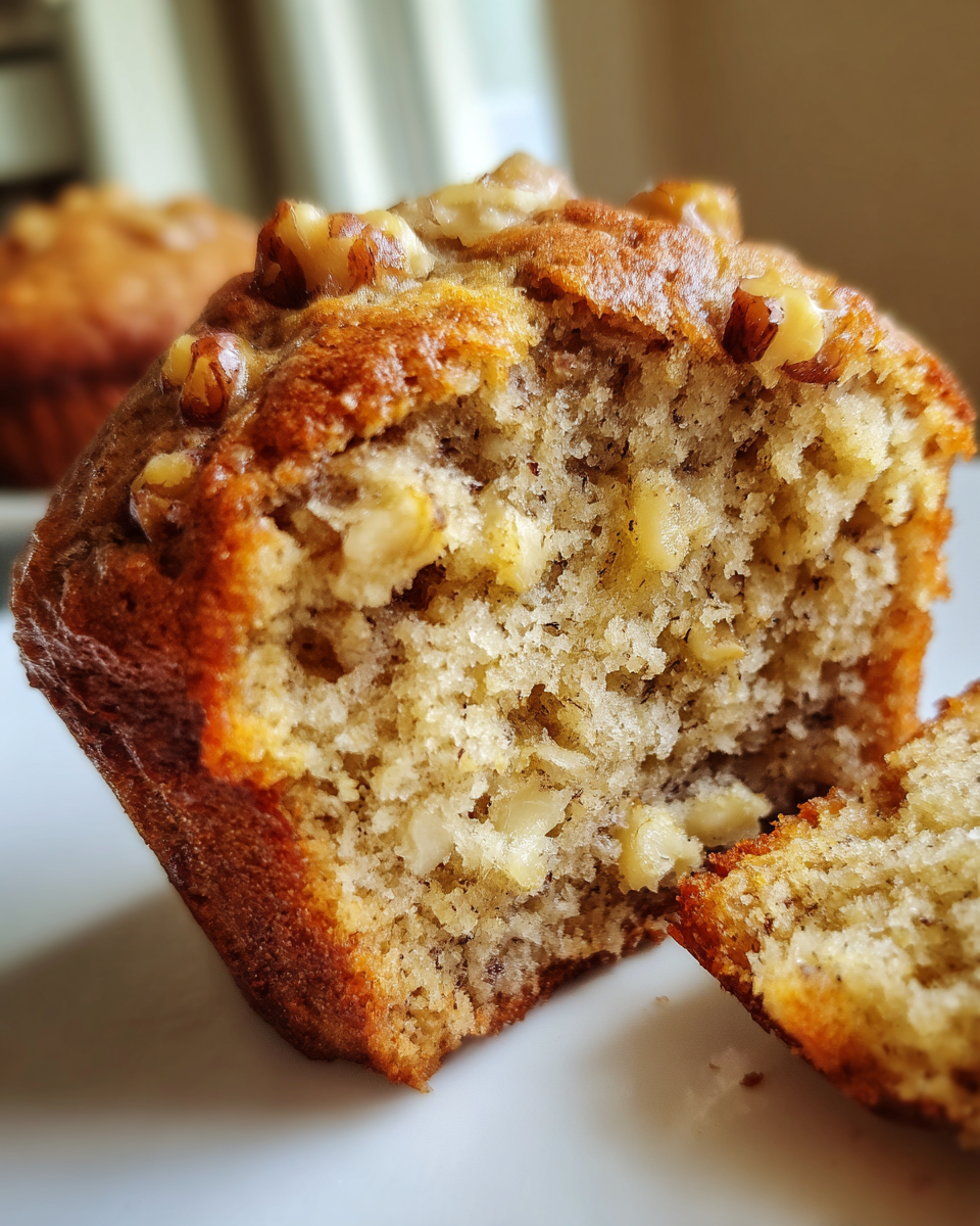 Banana Nut Muffins - detail 4