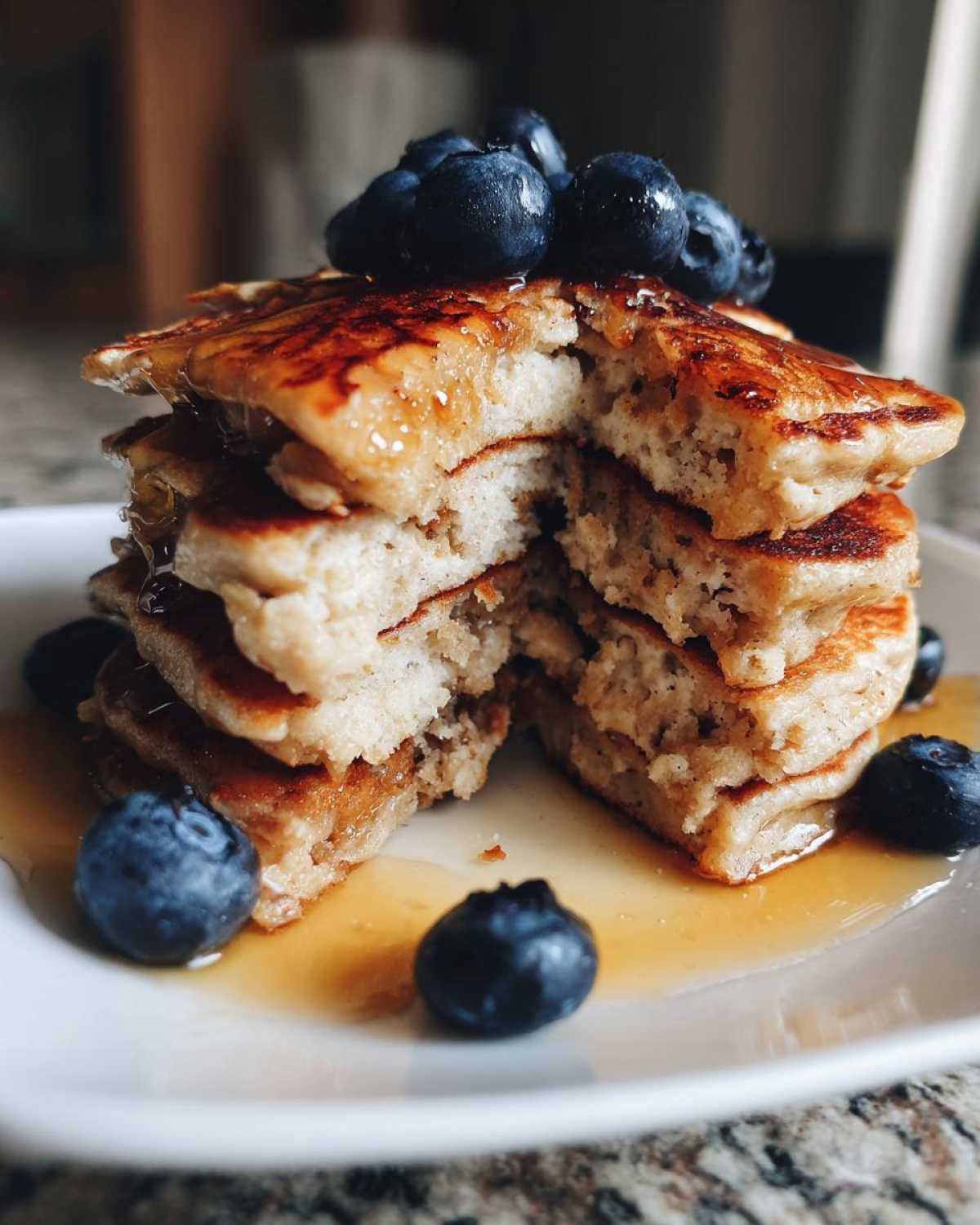 Banana Oat Pancakes - detail 1