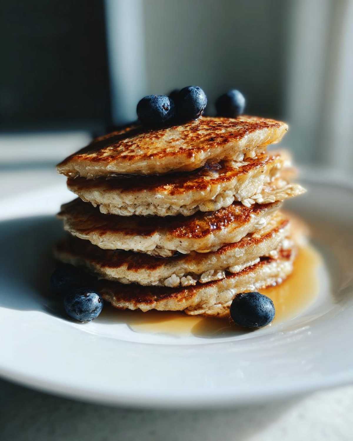 Banana Oat Pancakes - detail 4