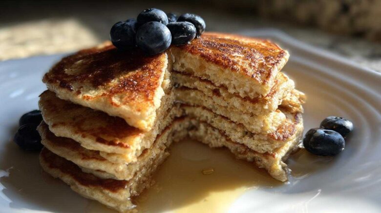 Banana Oat Pancakes