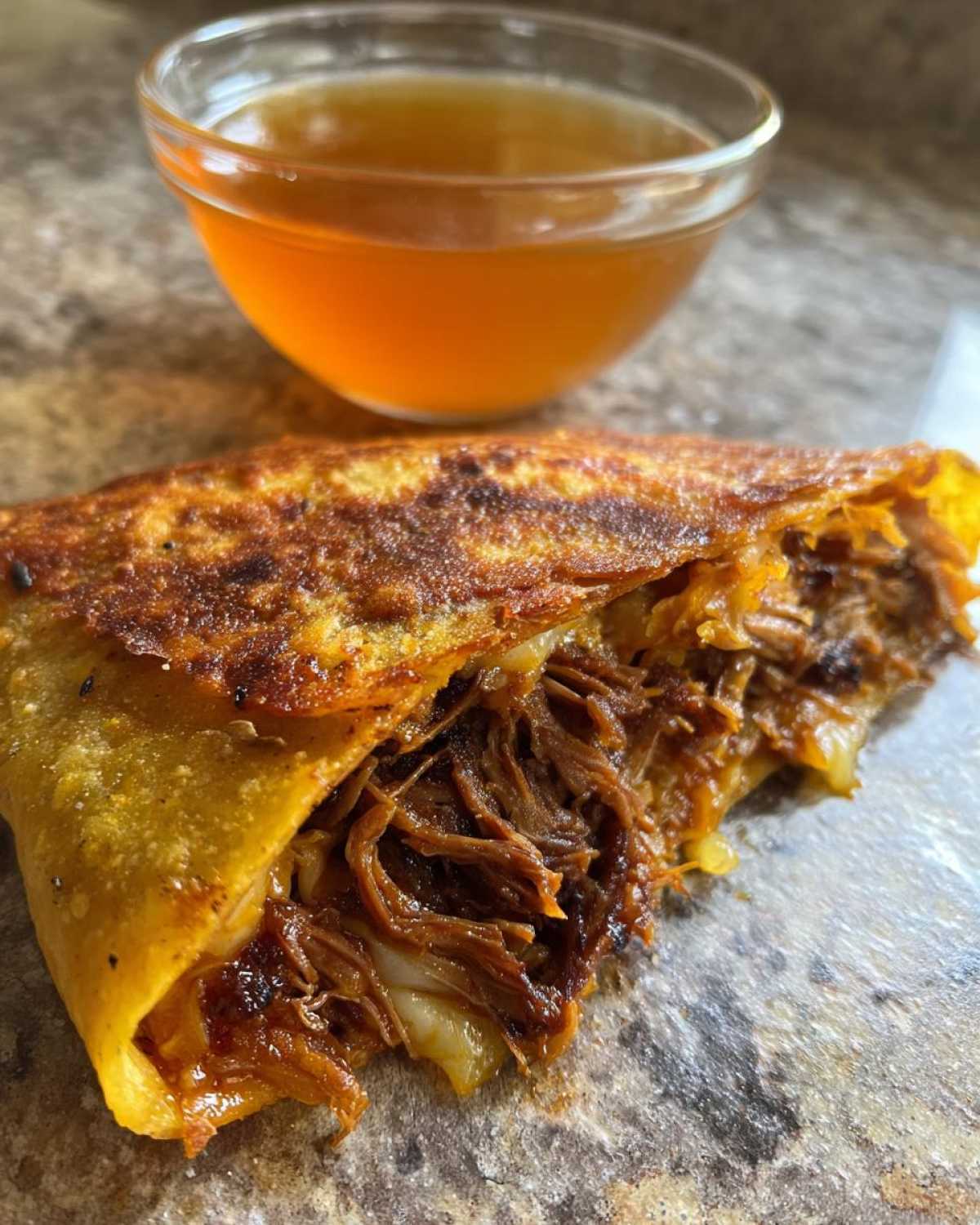 Birria Tacos with Consomé - detail 2