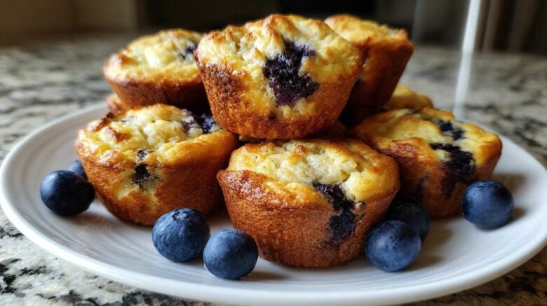 Blueberry Pancake Bites