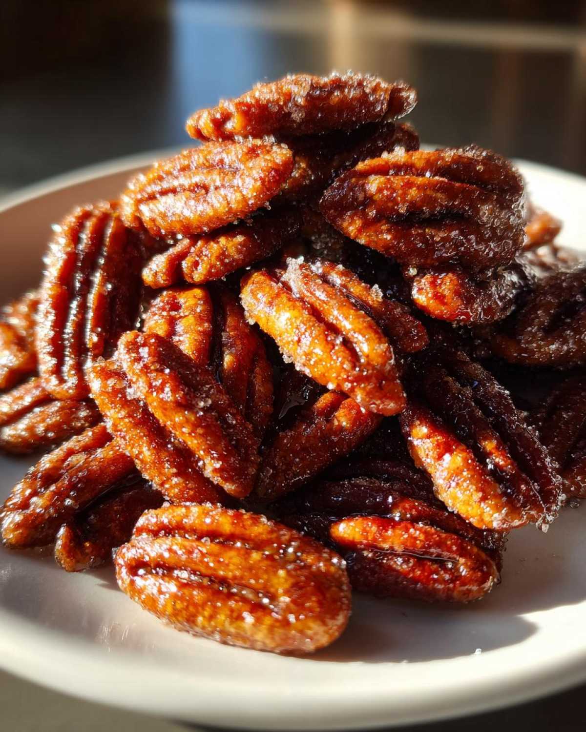 Candied Cinnamon Pecans - detail 2