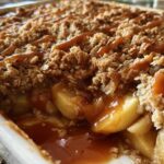 Caramel Apple Crisp