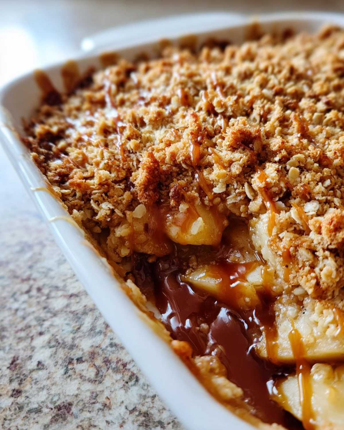 Caramel Apple Crisp - detail 2