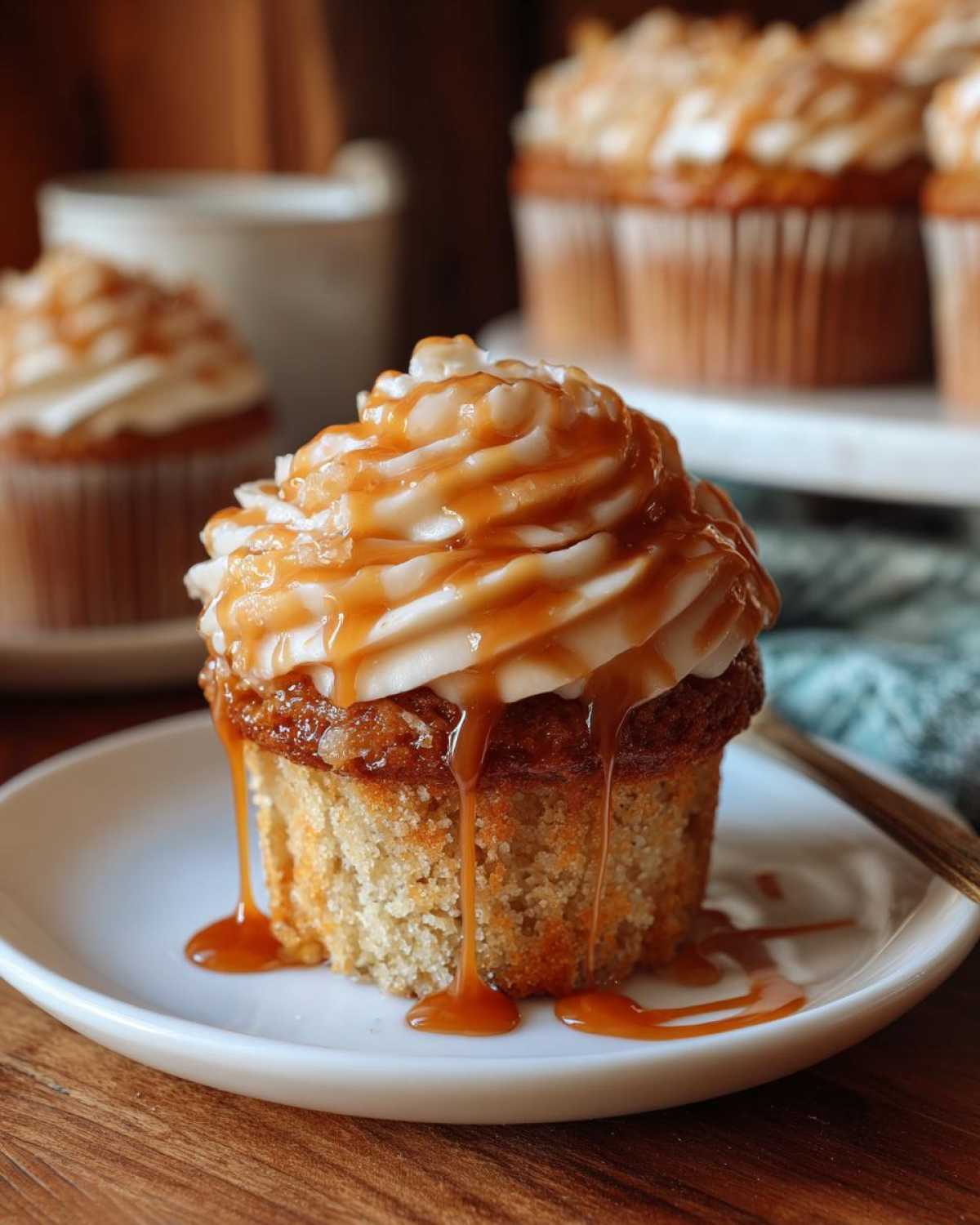 Caramel Apple Cupcakes - detail 4