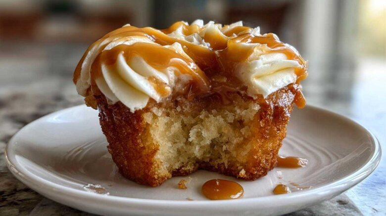 Caramel Apple Cupcakes