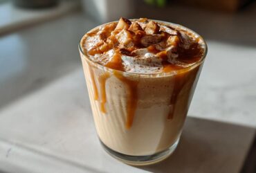 Caramel Apple Milkshake
