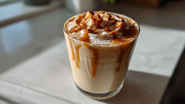 Caramel Apple Milkshake