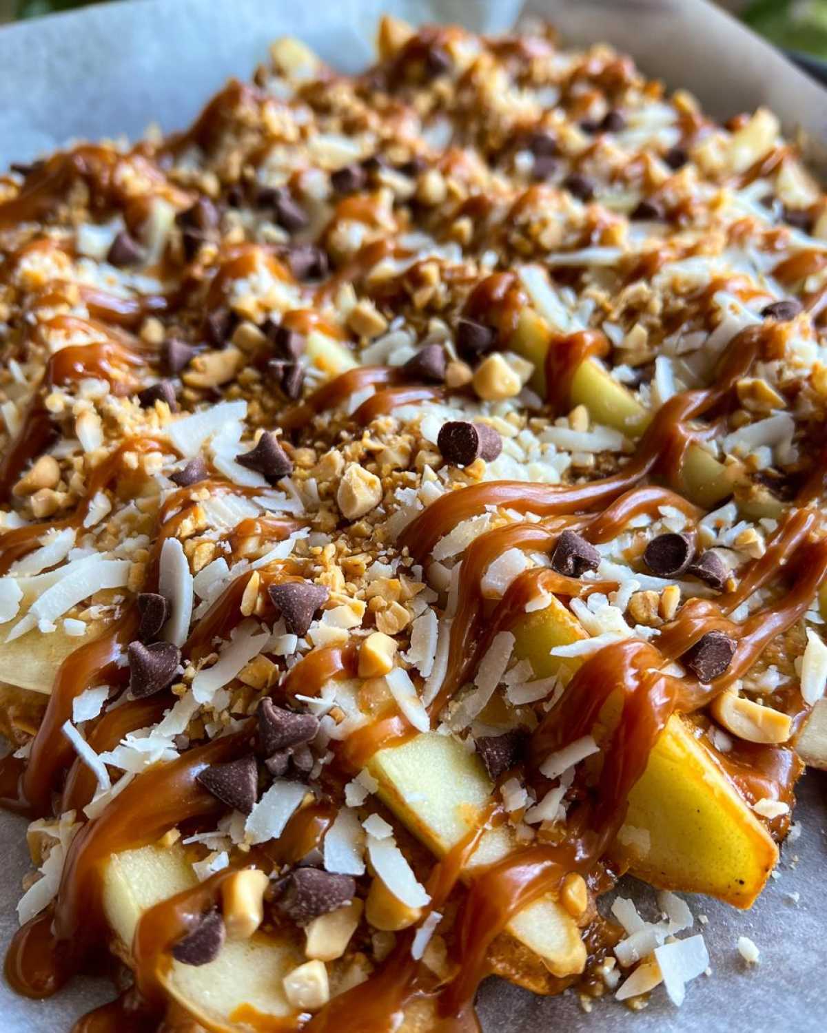 Caramel Apple Nachos - detail 2
