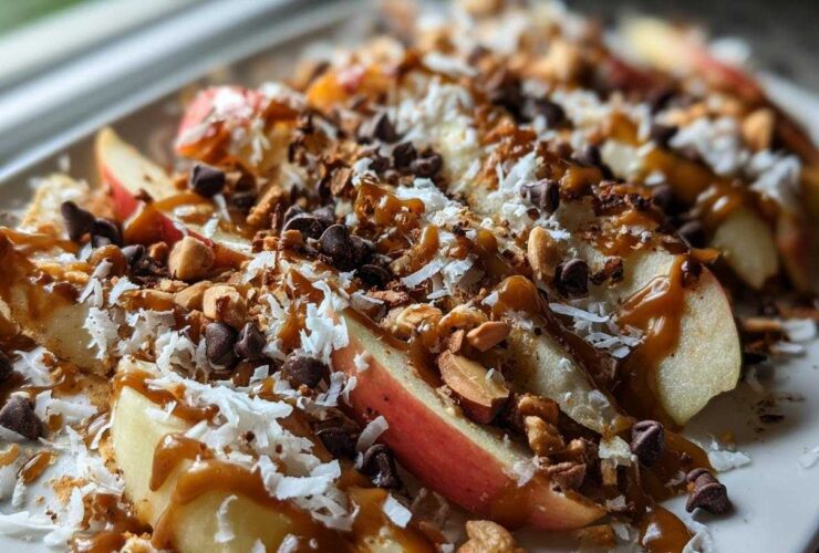 Caramel Apple Nachos