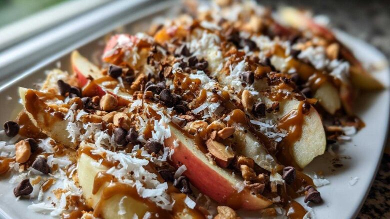 Caramel Apple Nachos