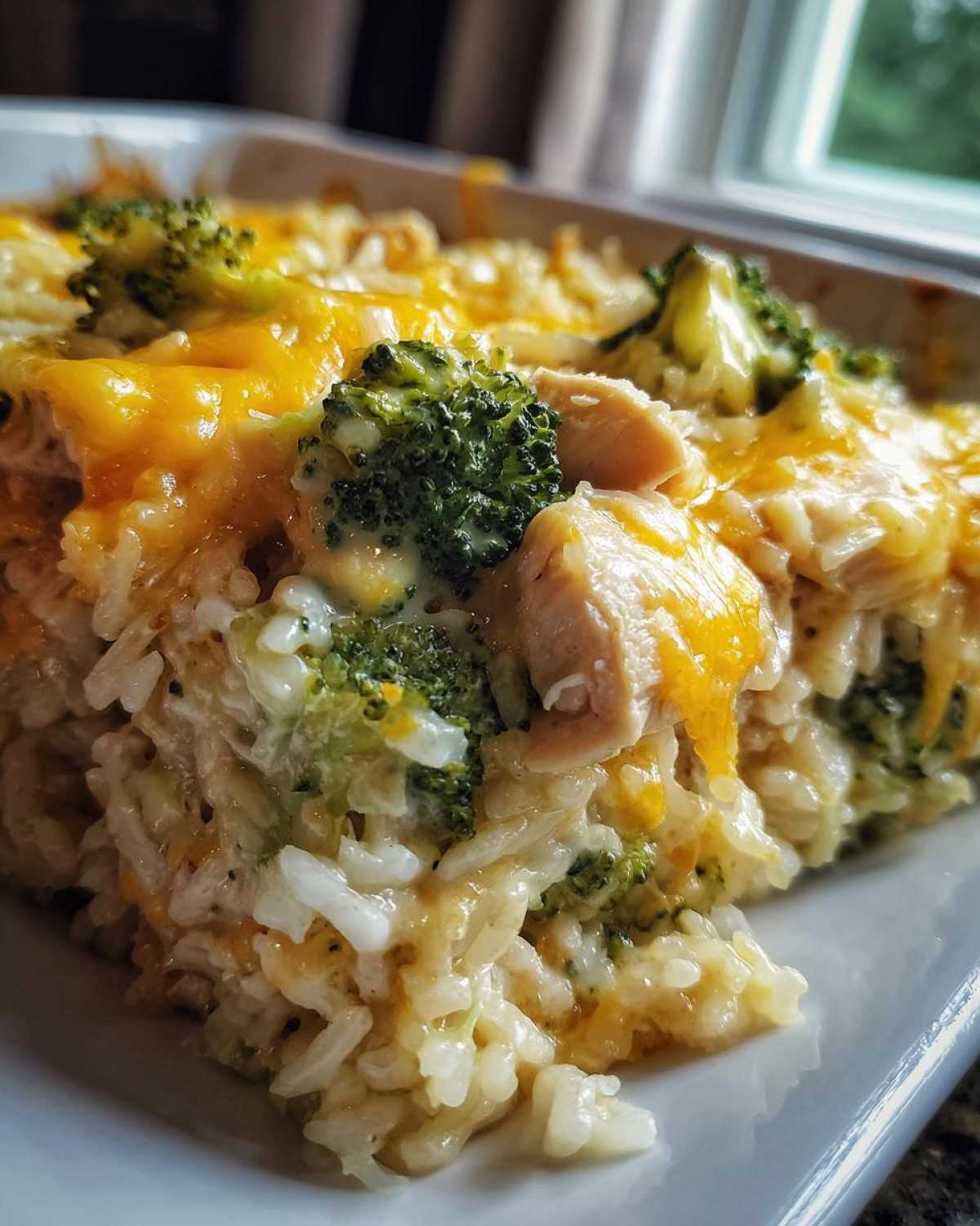 Cheesy Chicken Broccoli Rice Casserole - detail 1