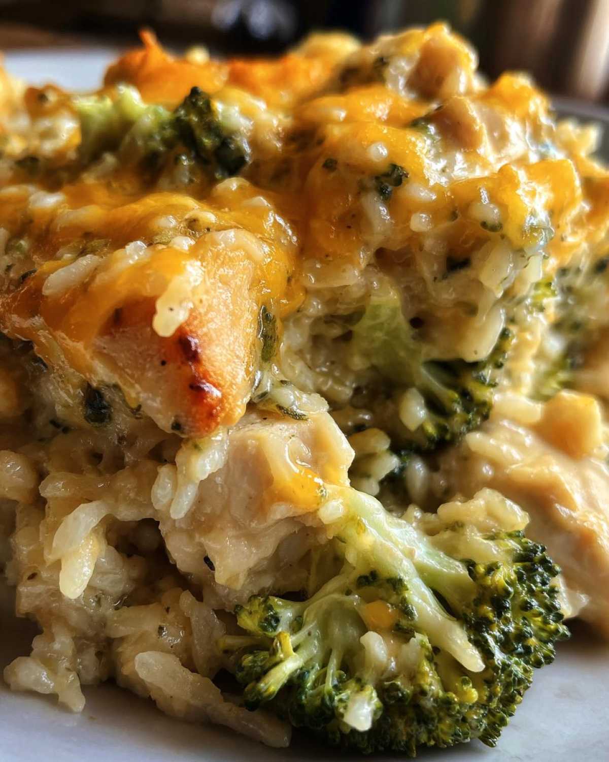 Cheesy Chicken Broccoli Rice Casserole - detail 2