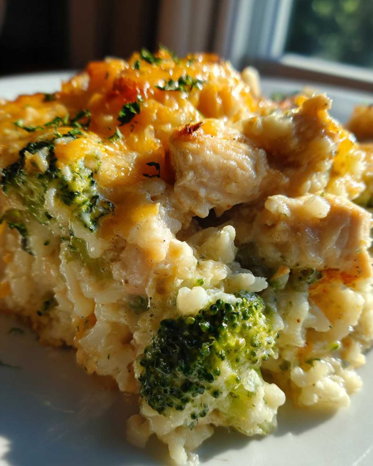 Cheesy Chicken Broccoli Rice Casserole - detail 3