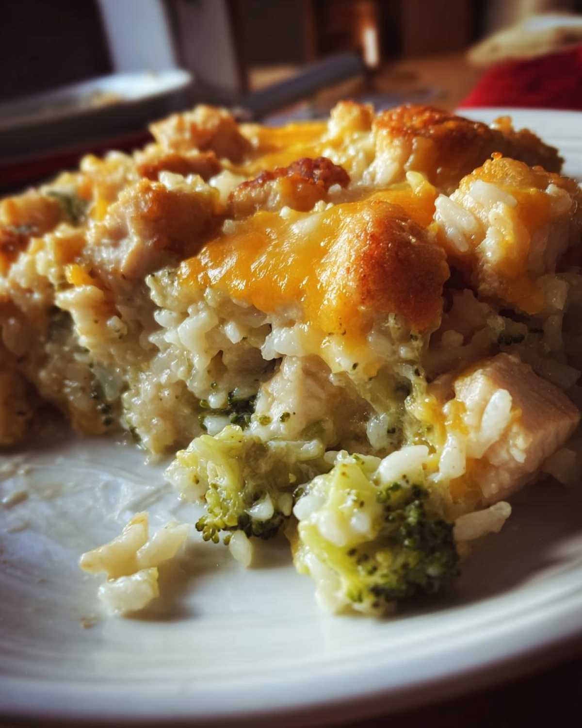 Cheesy Chicken Broccoli Rice Casserole - detail 4