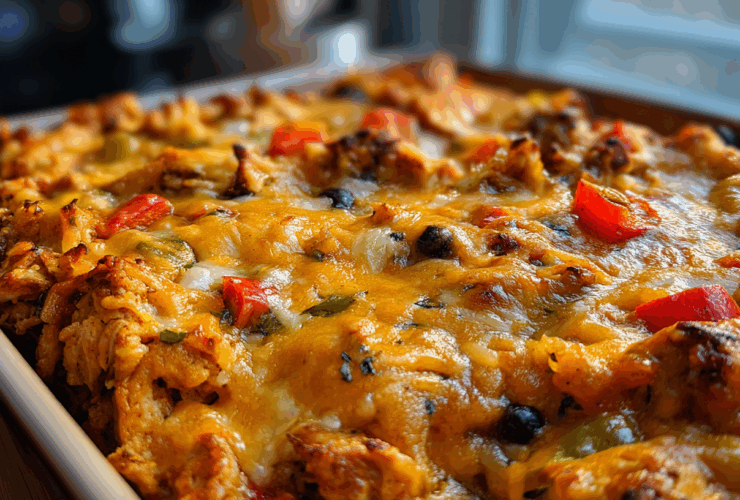 Chicken Fajita Casserole