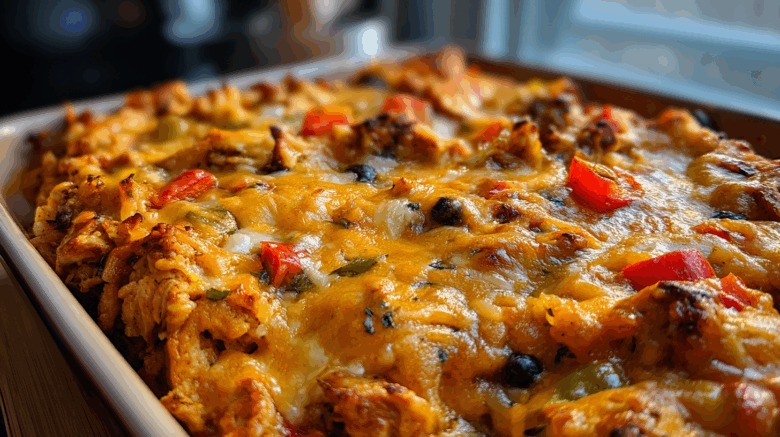 Chicken Fajita Casserole