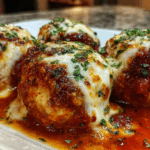 Chicken Parmesan Meatballs