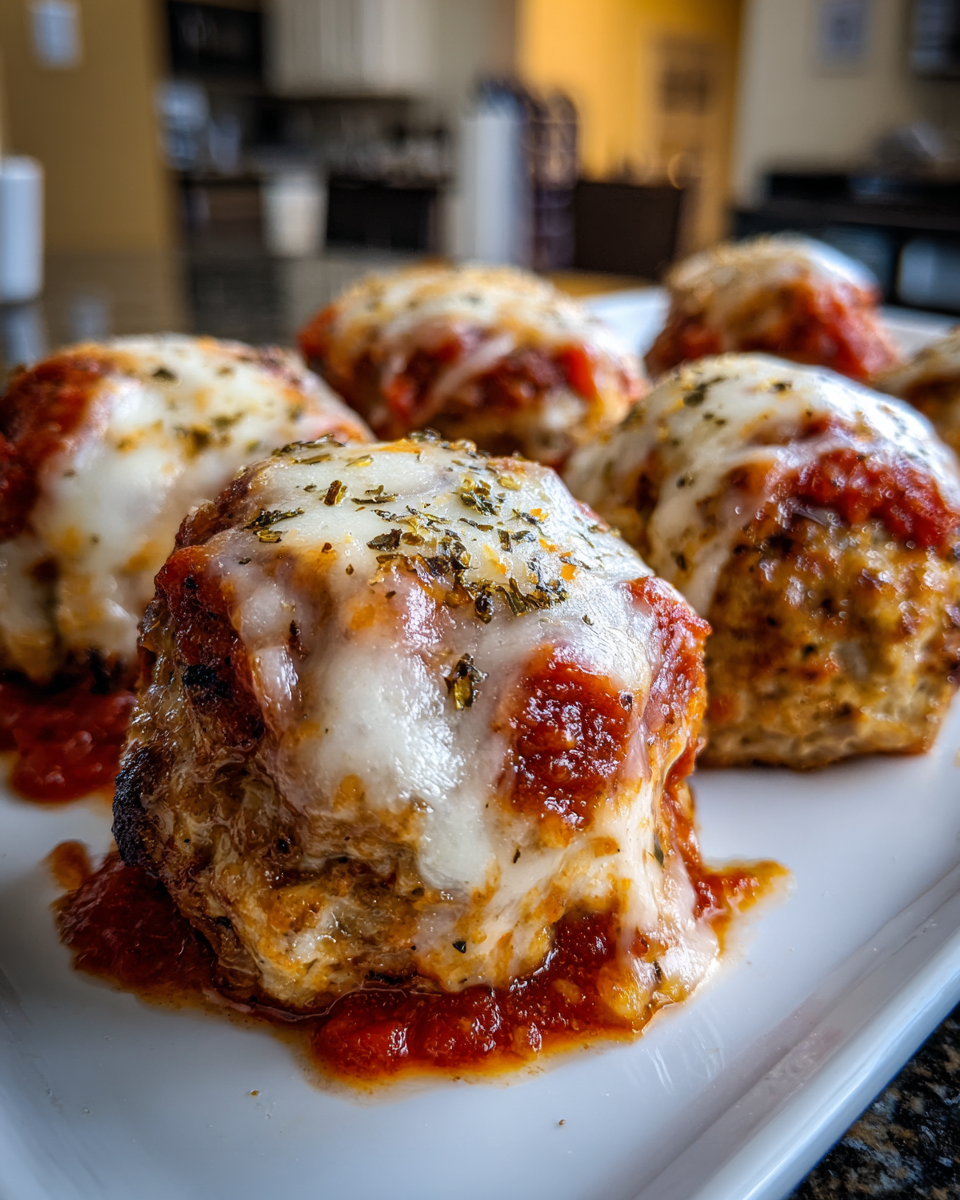 Chicken Parmesan Meatballs - detail 4