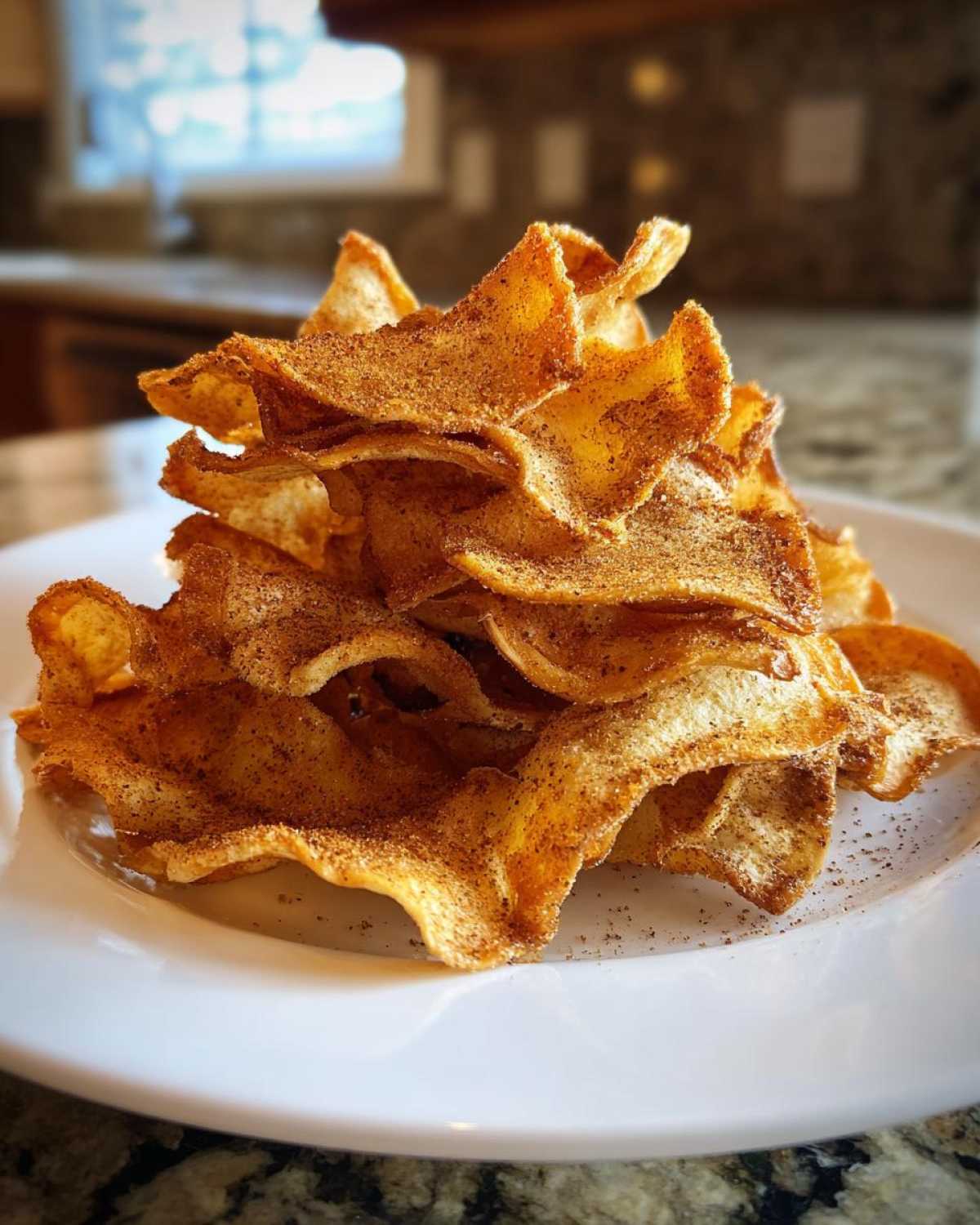 Cinnamon Apple Chips - detail 2
