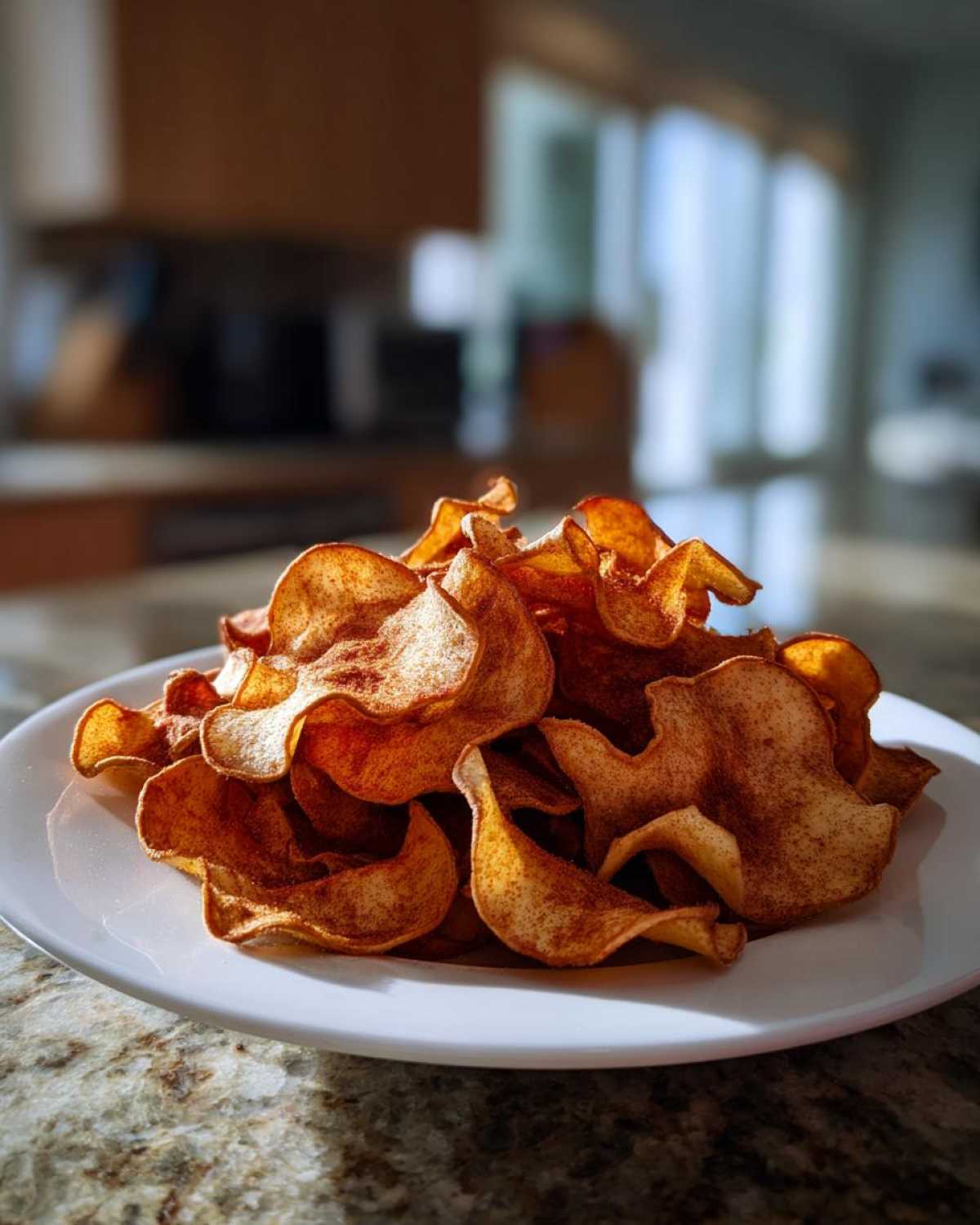 Cinnamon Apple Chips - detail 3