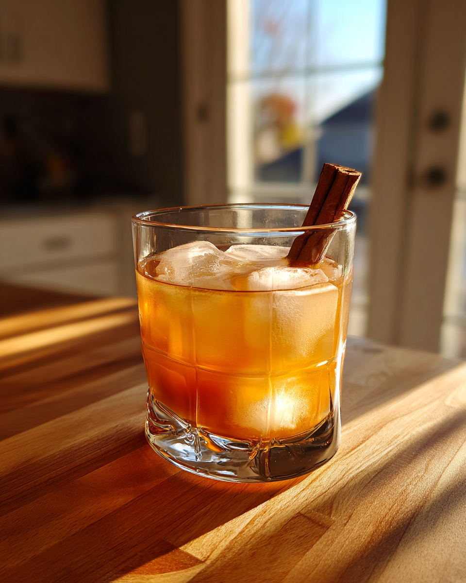 Cinnamon Maple Whiskey Sour - detail 1
