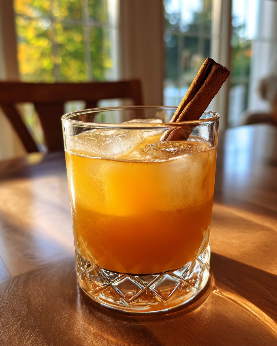Cinnamon Maple Whiskey Sour - detail 2
