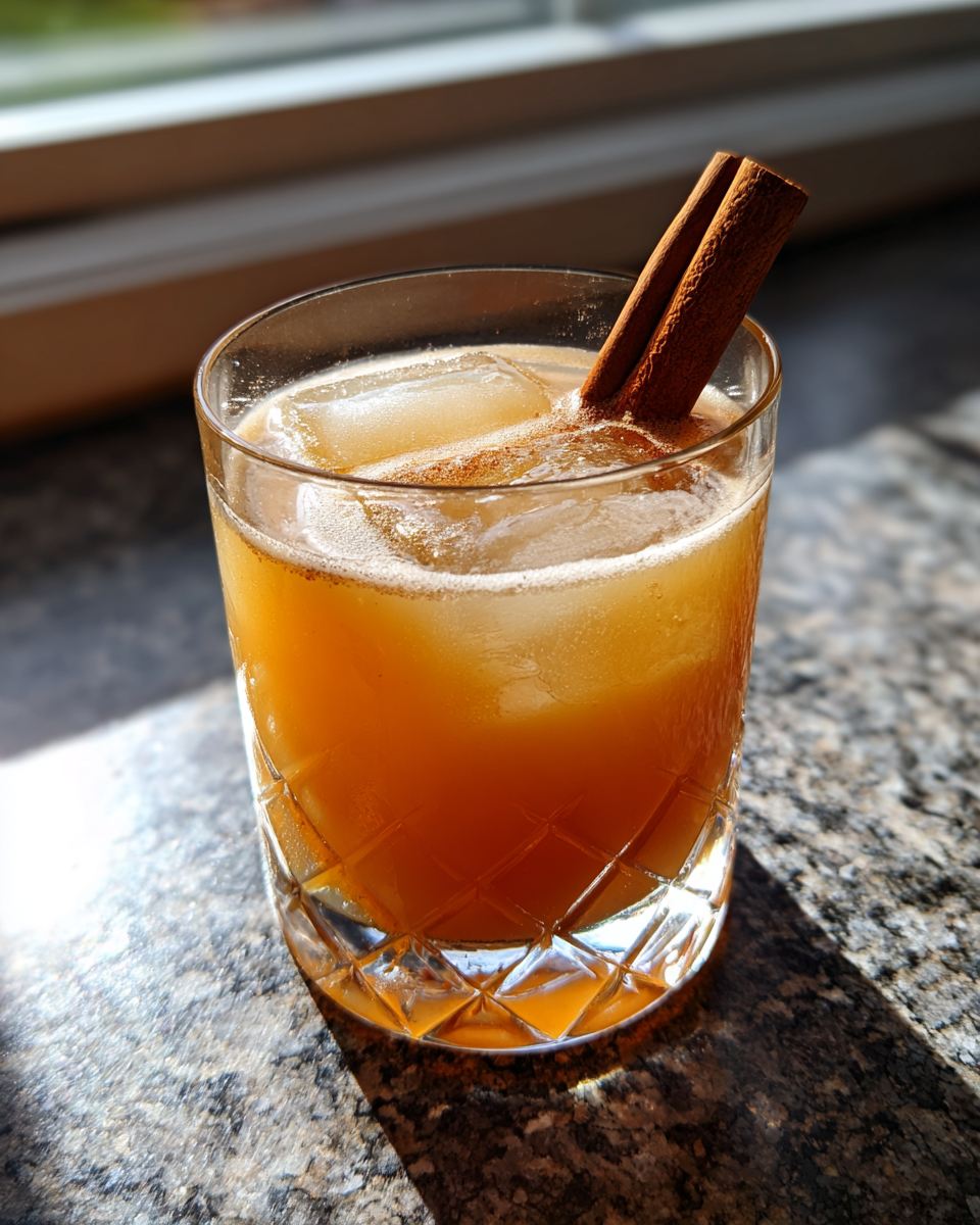 Cinnamon Maple Whiskey Sour - detail 3