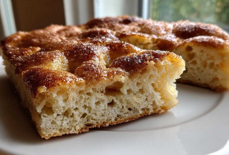 Cinnamon Sugar Focaccia