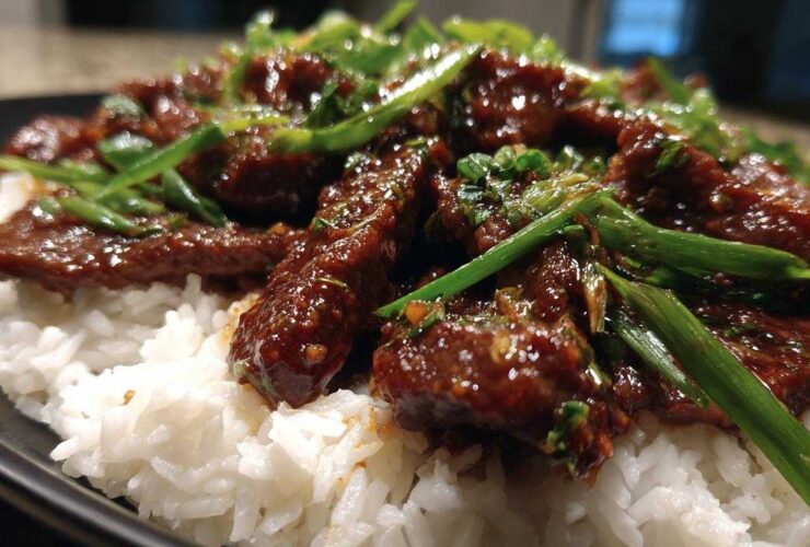 Copycat PF Chang’s Mongolian Beef