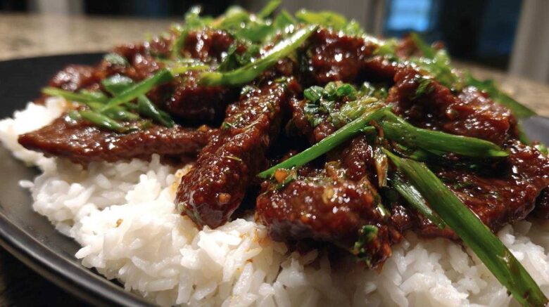 Copycat PF Chang’s Mongolian Beef