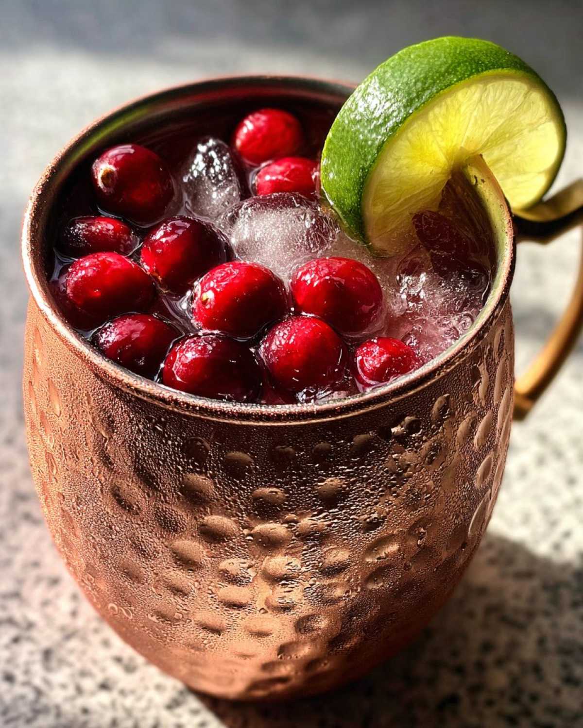 Cranberry Moscow Mule - detail 1