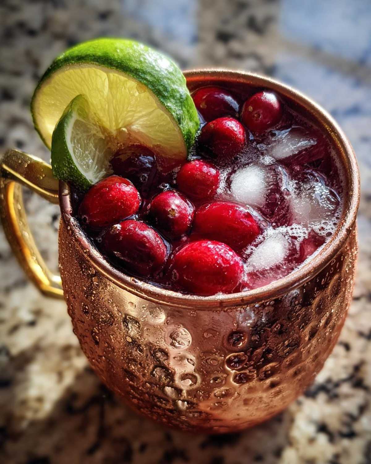 Cranberry Moscow Mule - detail 2