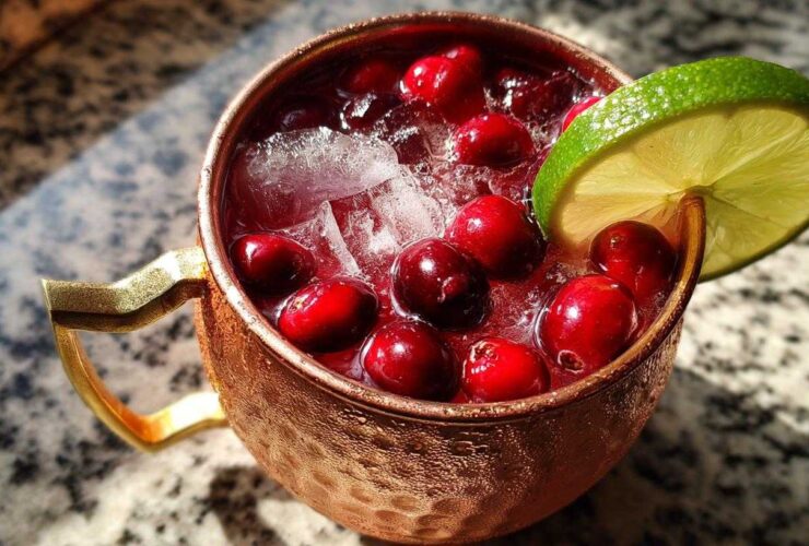 Cranberry Moscow Mule