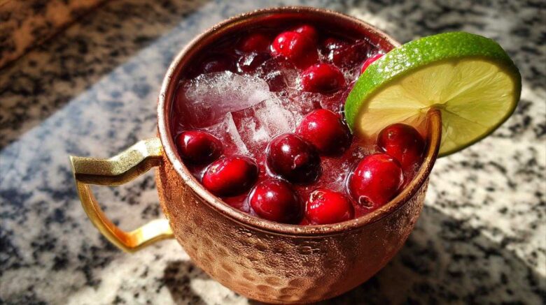 Cranberry Moscow Mule