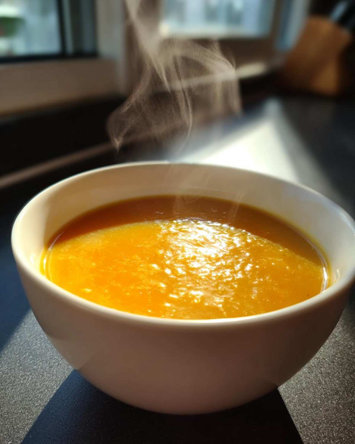 Creamy Butternut Squash Soup - detail 2