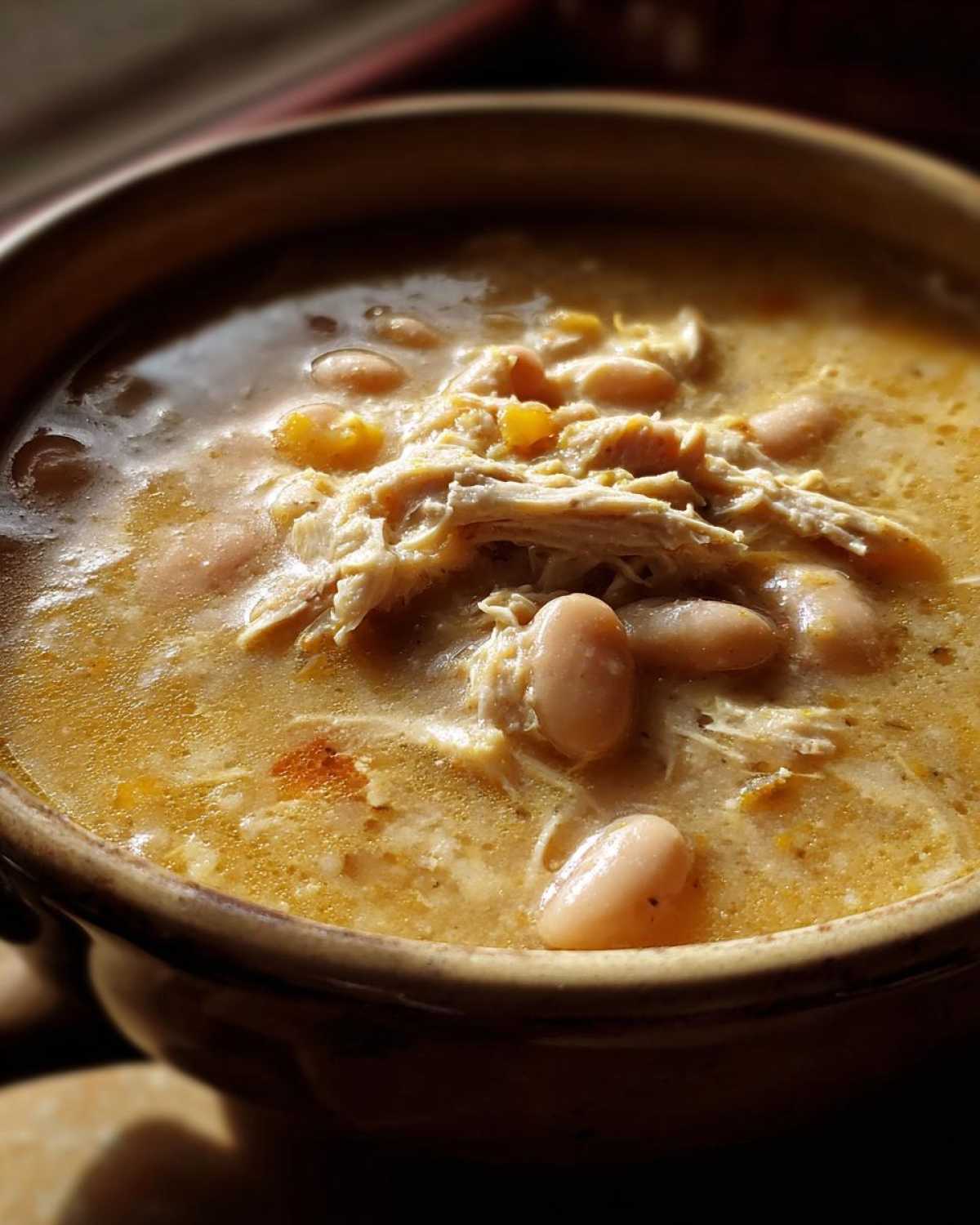 Creamy White Chicken Chili - detail 3