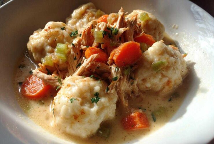 Crockpot Chicken and Dumplings