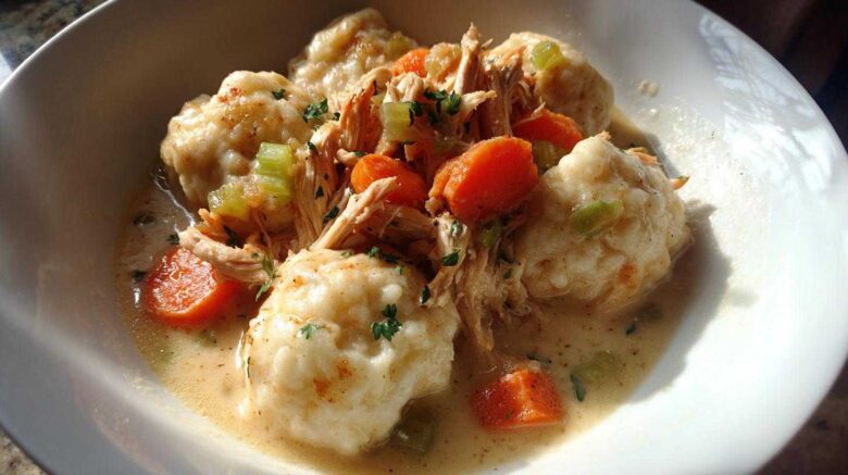 Crockpot Chicken and Dumplings